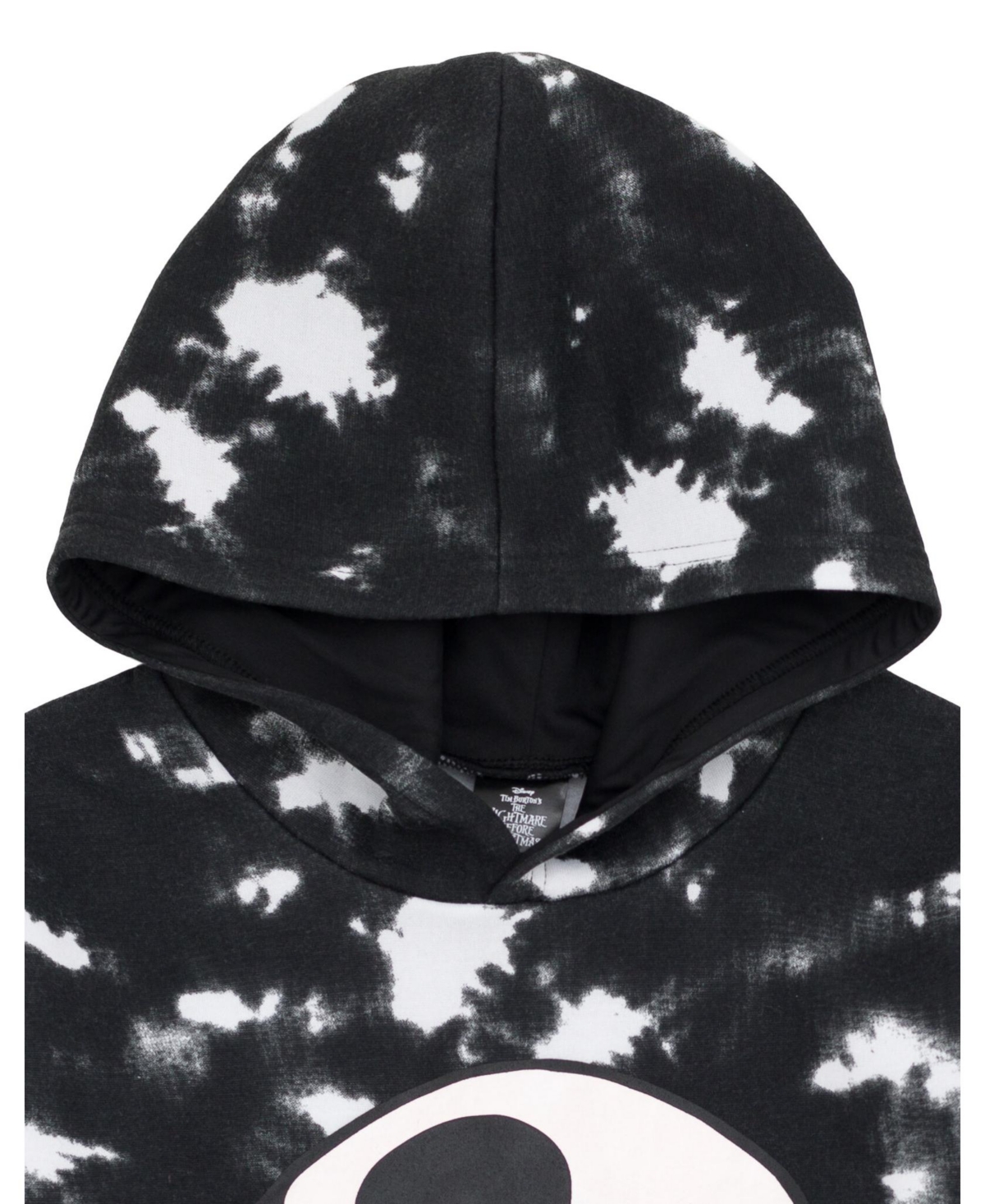 Disney Toddler Boys Nightmare Before Christmas Oogie Boogie Jack Skellington Fleece Pullover Hoodie to