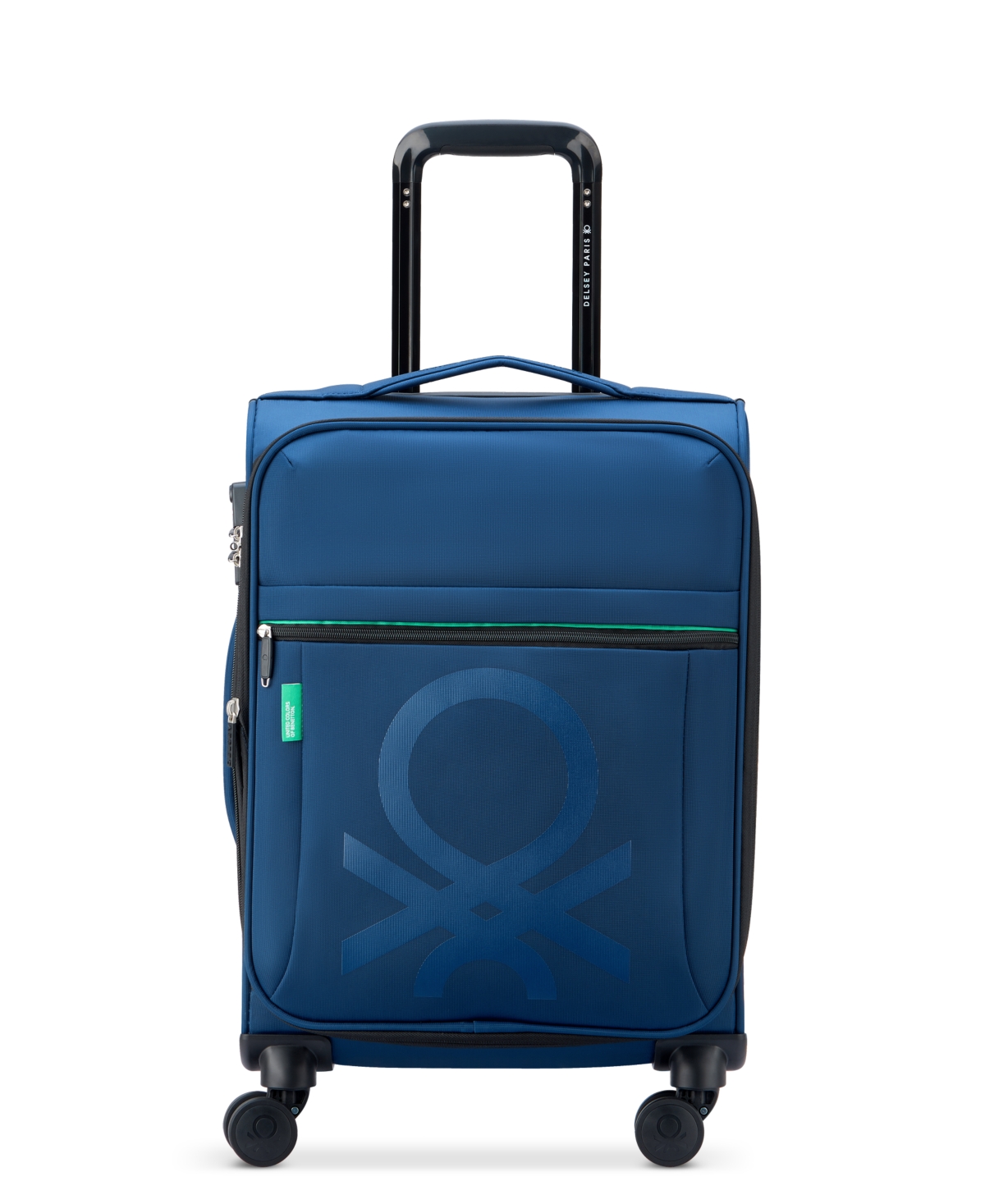 DELSEY DELSEY COLOR BLOCK 19" CARRY-ON SPINNER 