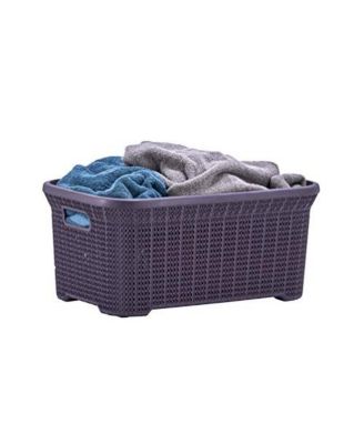 40 L Knit Design Laundry Basket