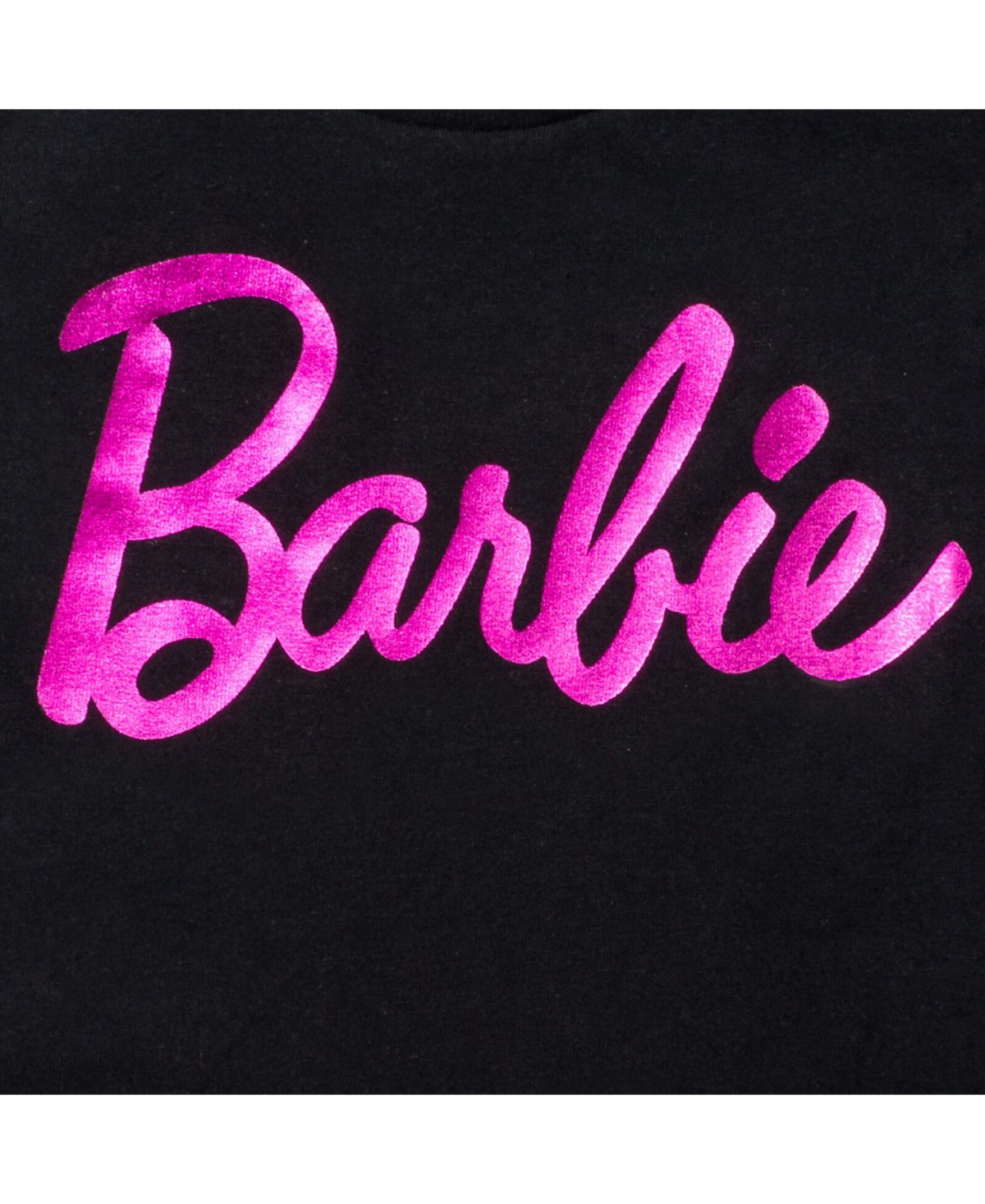 Barbie Toddler Girls Logo Pullover T-Shirt -/ pink