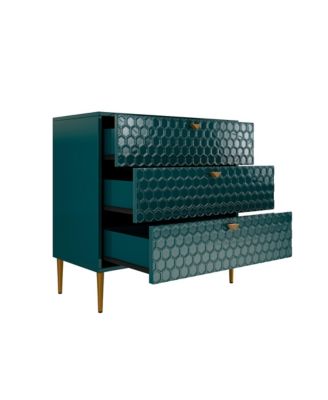 32"Tall 3-Drawer Storage Cabinet Dresser Chest