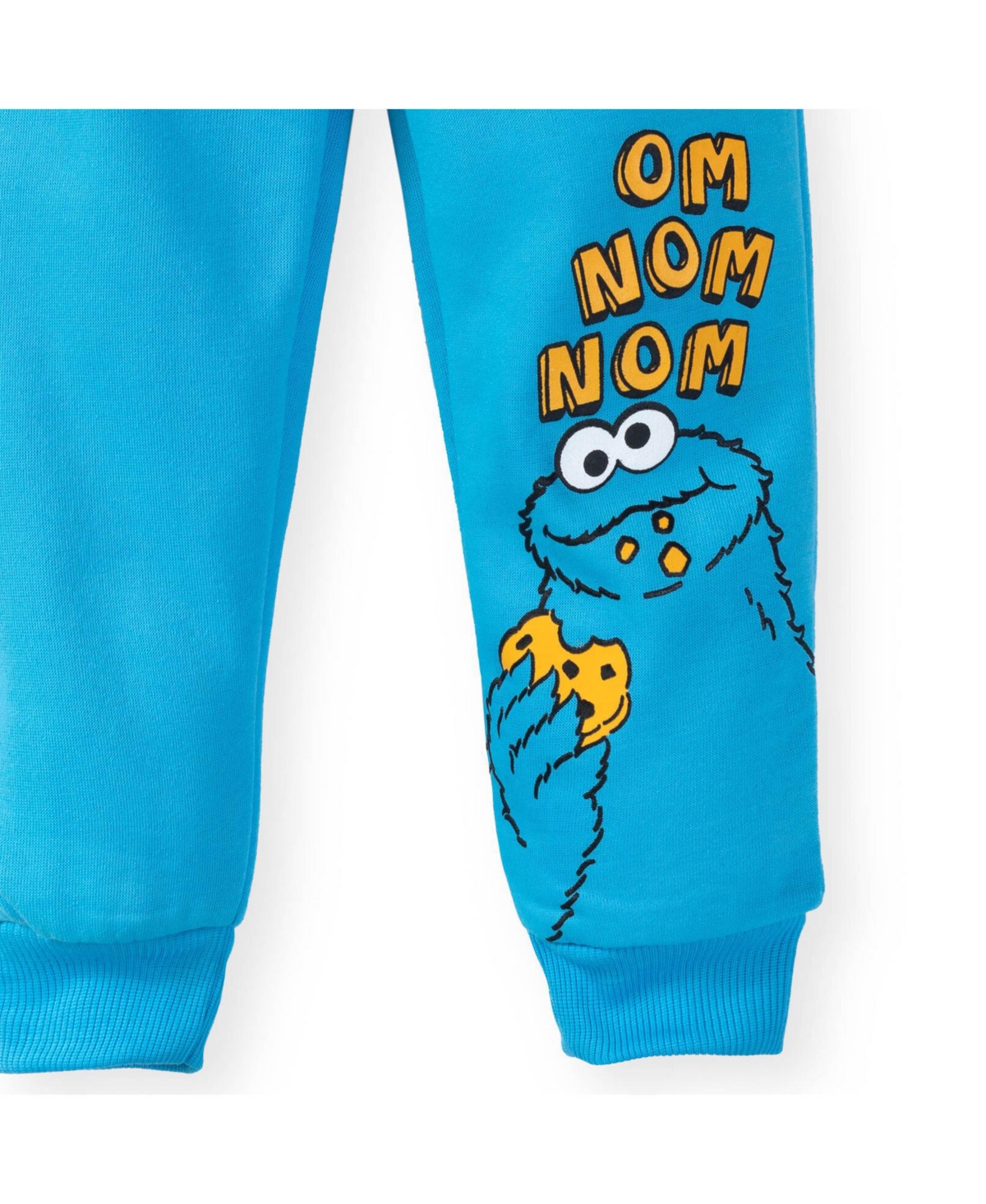 Sesame Street Little Boys Elmo Cookie Monster Oscar the Grouch Fleece 3 Pack Pants to -/gray /red