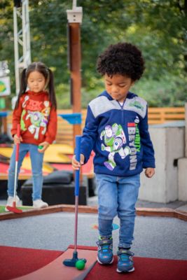 Baby Boys Fleece Half Zip Hoodie