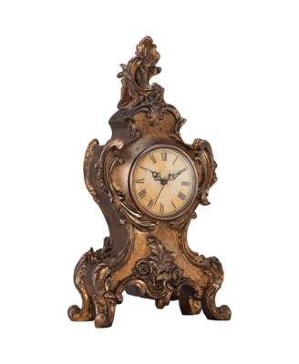 Taryn Vintage Style 16 1/4" High Table Clock