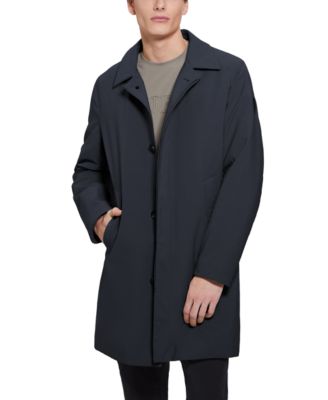 Men's Colin Raincoat with Removable Nylon Hooded Inset