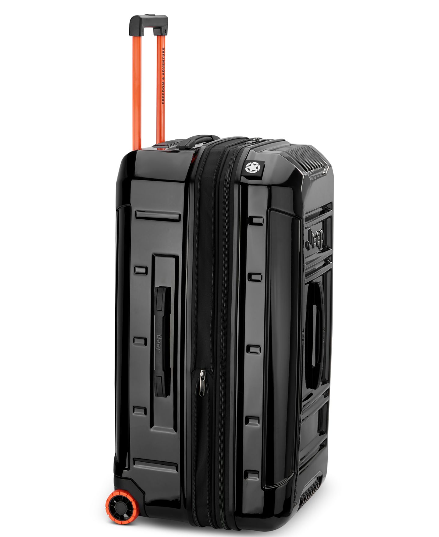Сумка Jeep JH003B 30" Expandable 2-Wheel Trunk, цвет: Чёрный — фото 3