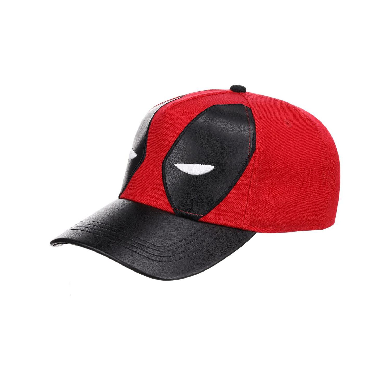 Men's Red Deadpool A-Frame Snapback Hat