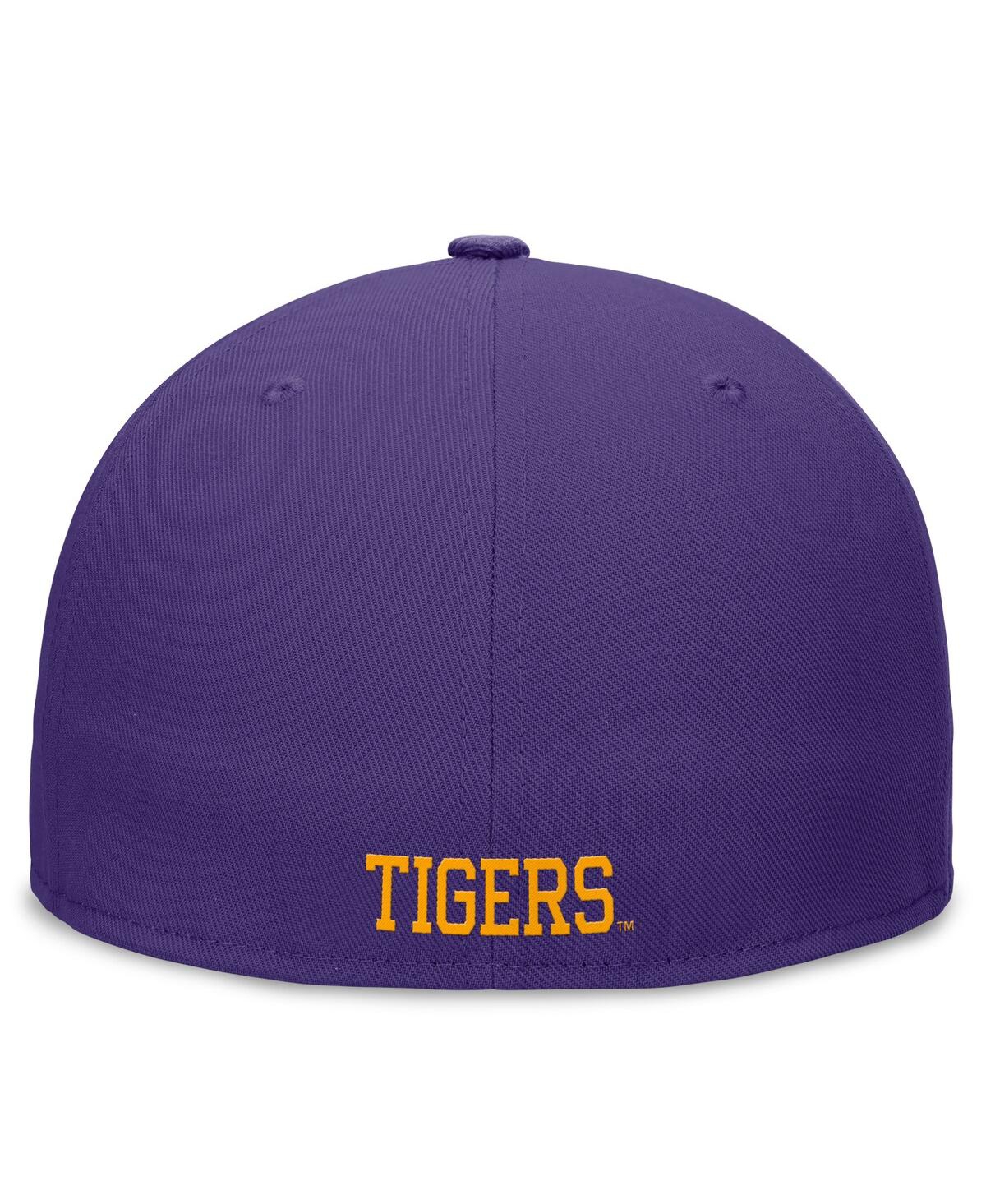 Nike Men'sLsu Tigers Legacy True Fitted Hat - Purple