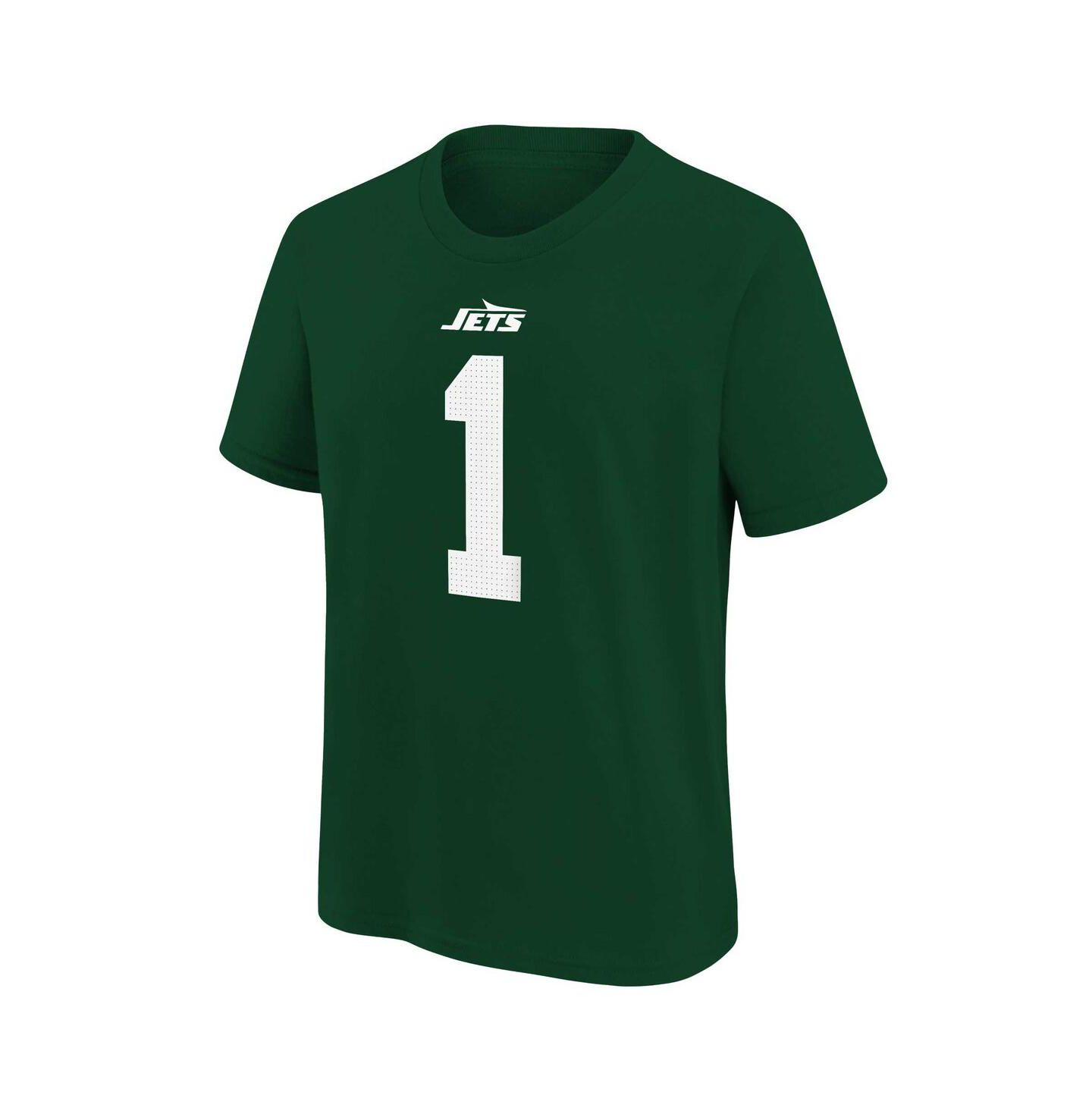 Детская футболка Nike Ahmad Sauce Gardner Green New York Jets Player Name & Number — фото 3