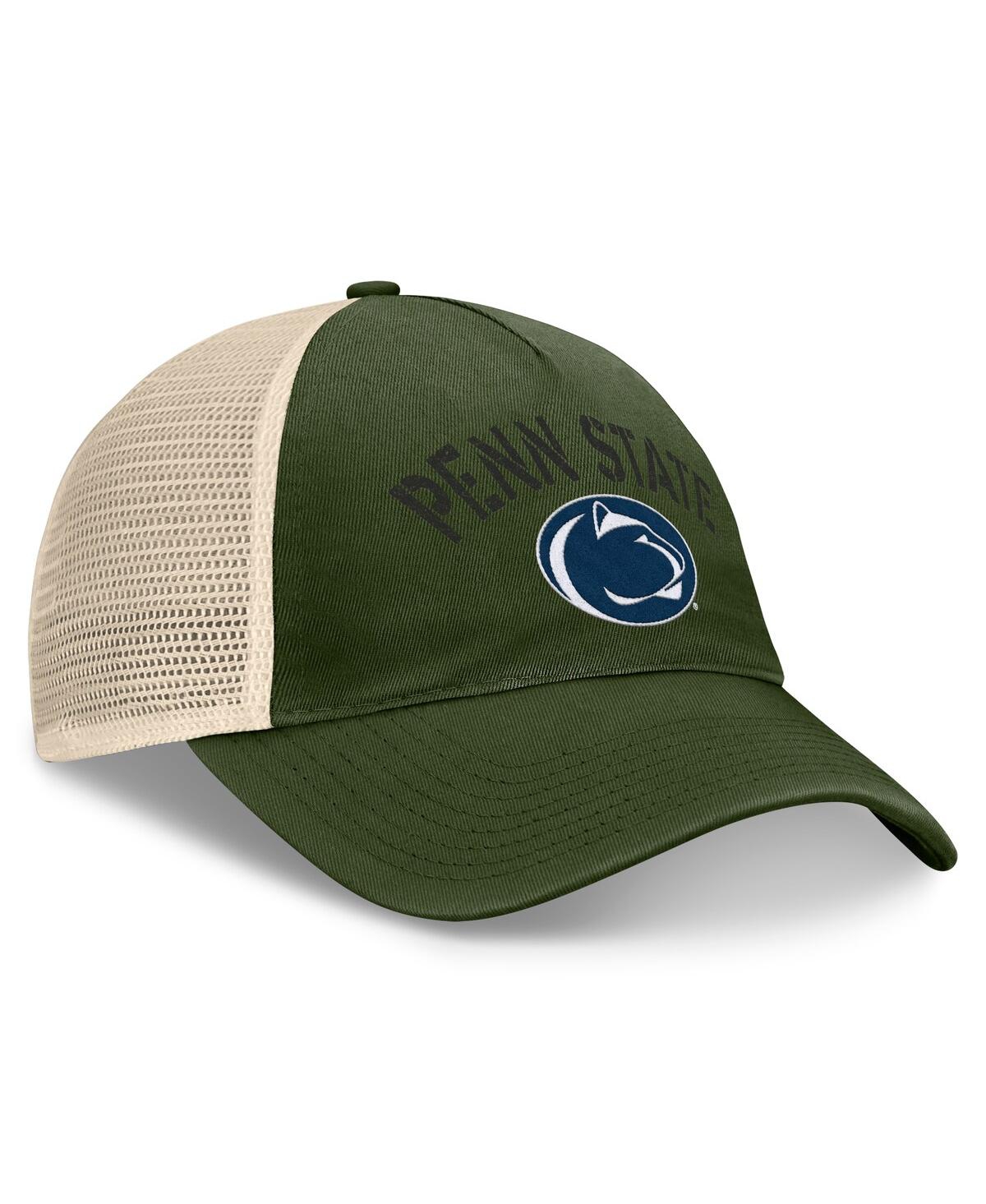 Top of the World Men'sPenn State Nittany Lions Oht Military Appreciation Glory Trucker Adjustable Hat - Hunter Green