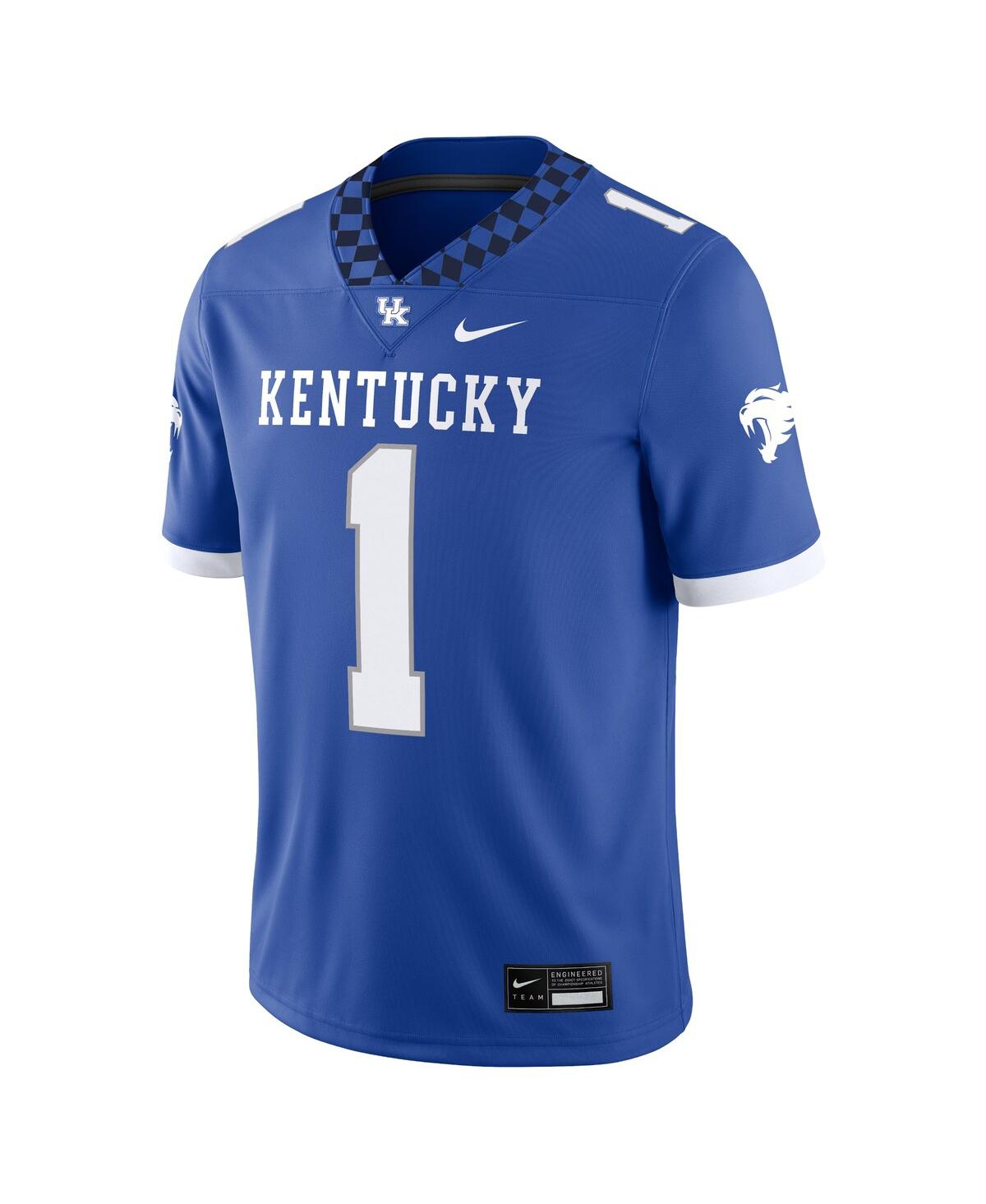 Nike Men's #1Kentucky Wildcats Game Jersey - Royal