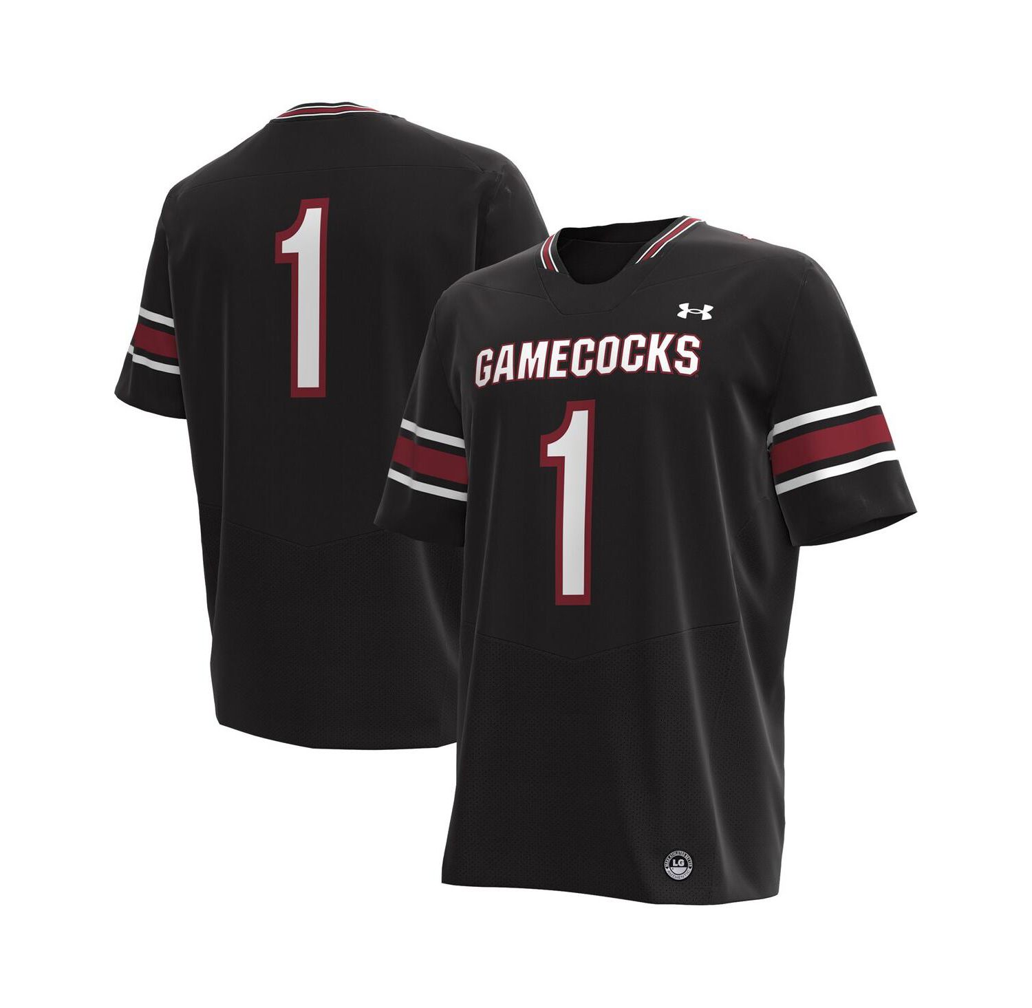 Men's 1 South Carolina Gamecocks Replica Football Jersey