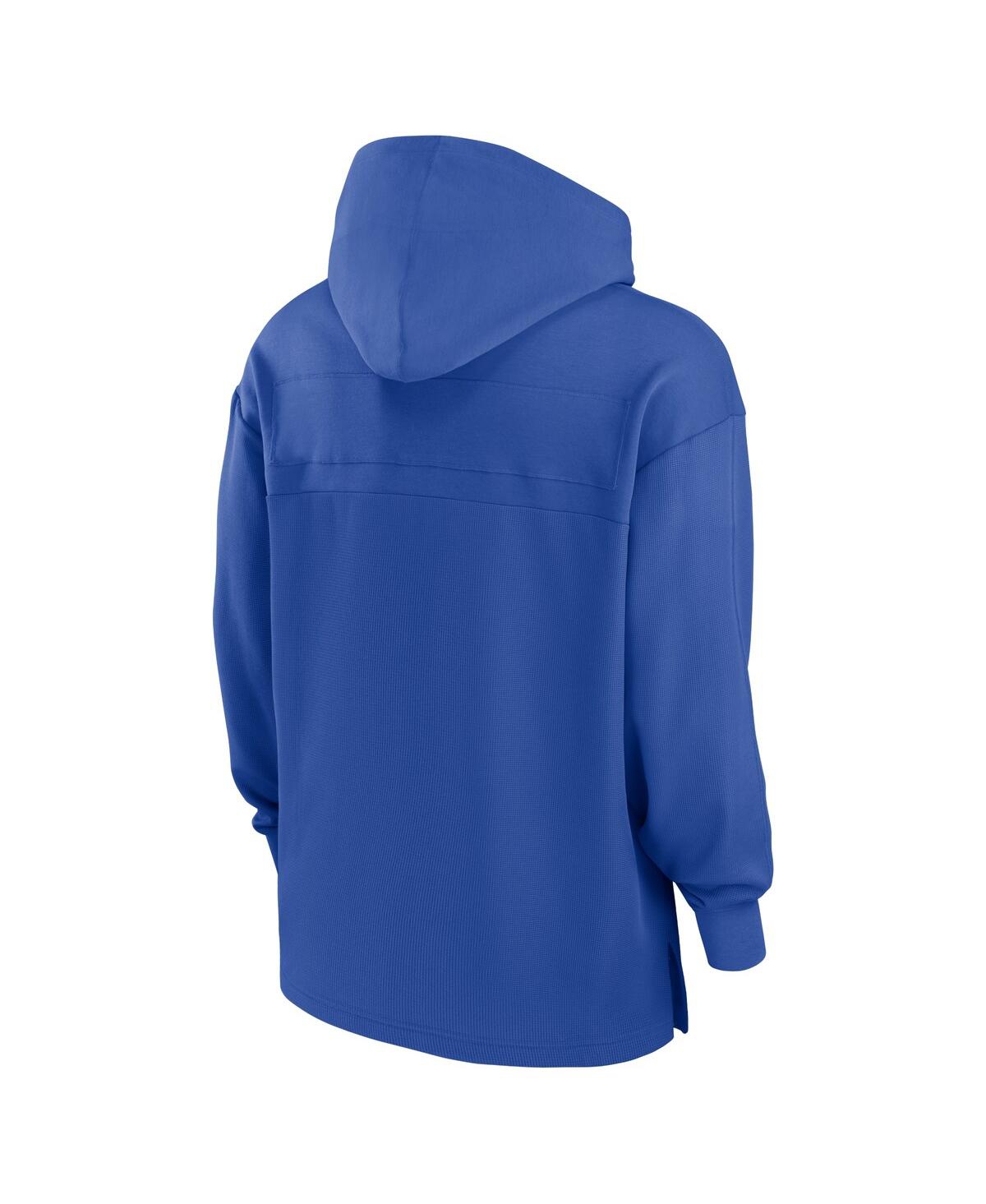 Jordan Men's Royal Florida Gators 2024/25 Sideline Jersey Performance Pullover Hoodie In Royal,orange