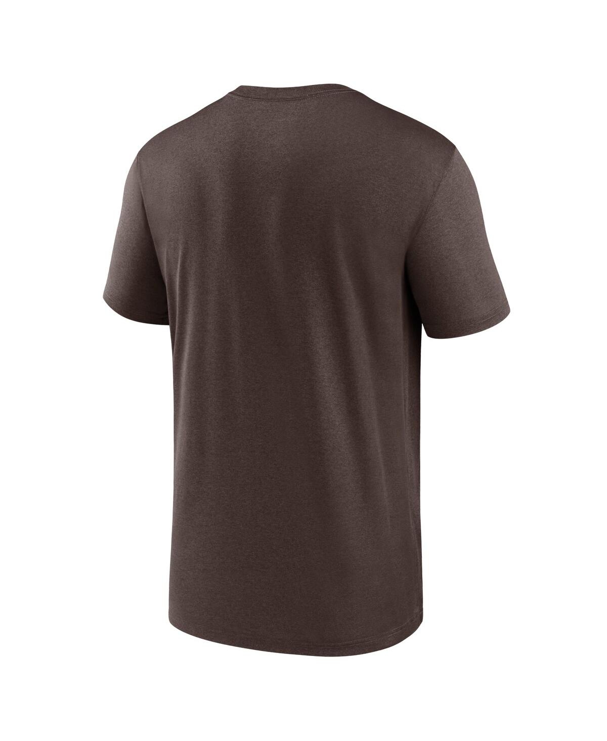 Nike Brown San Diego Padres Team Wordmark T-shirt In Brown