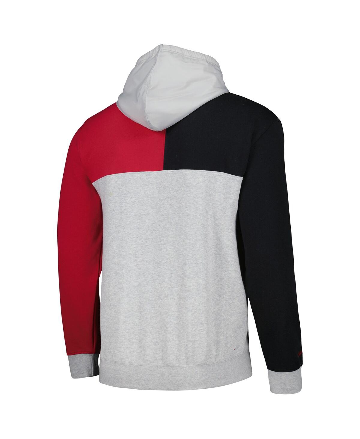 Mitchell & Ness Men's Gray Atlanta United Fc Tie Breaker Pullover Hoodie In Heather Gray