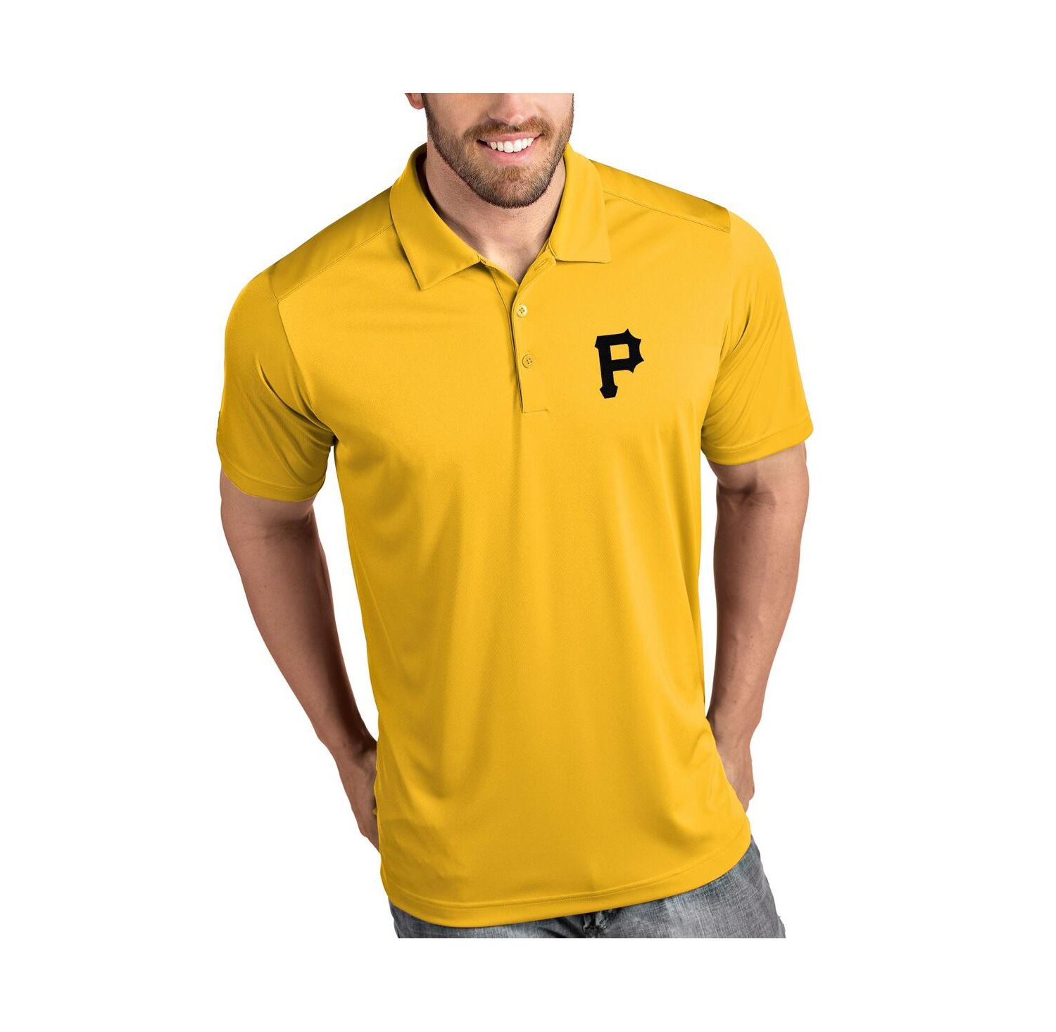 Men's Gold Pittsburgh Pirates Tribute Polo