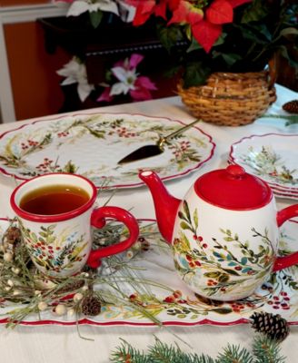 Christmas Gatherings Teapot