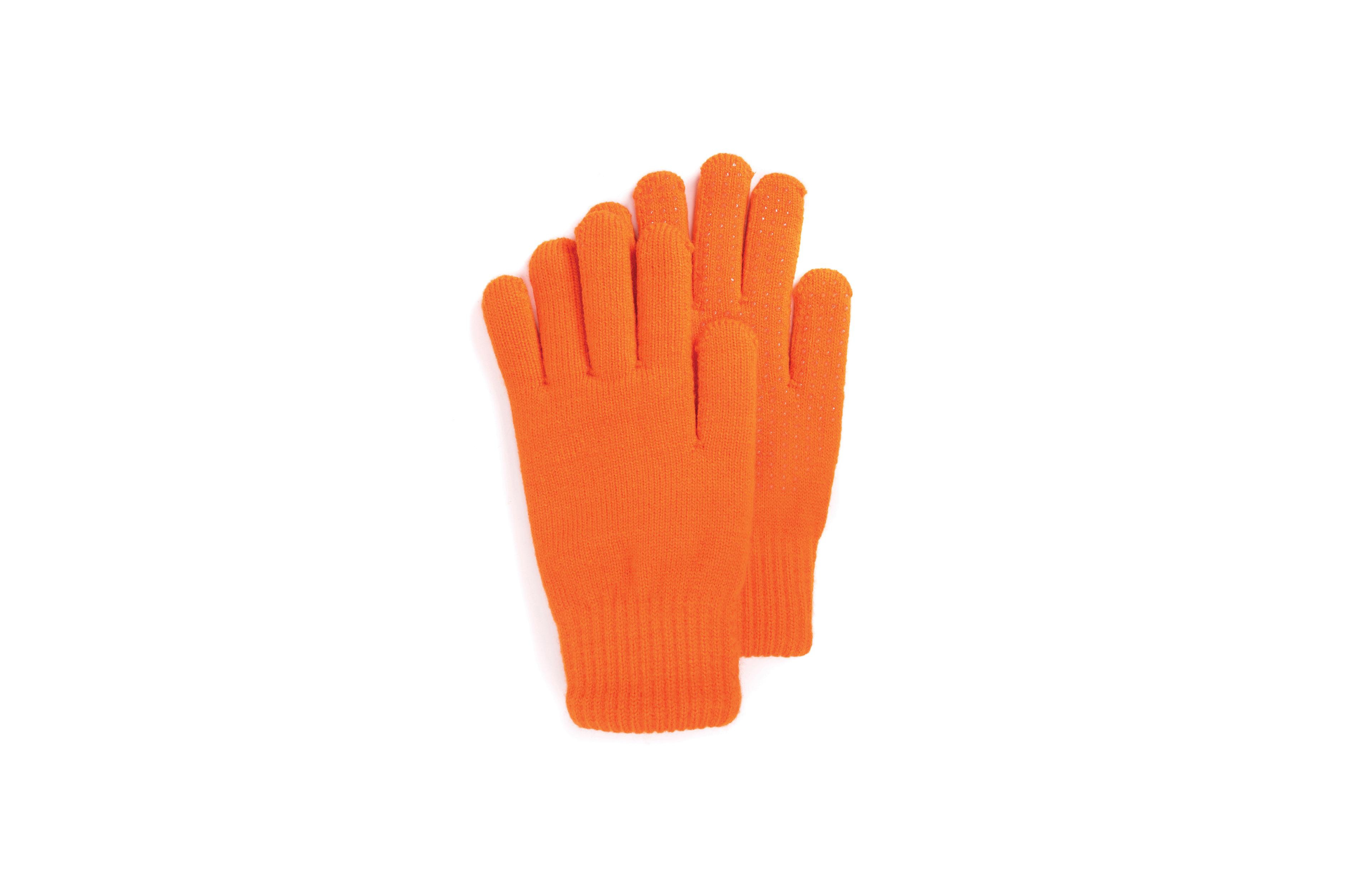 Muk Luks Men's Unisex Heat Retainer Gloves, Blaze, One