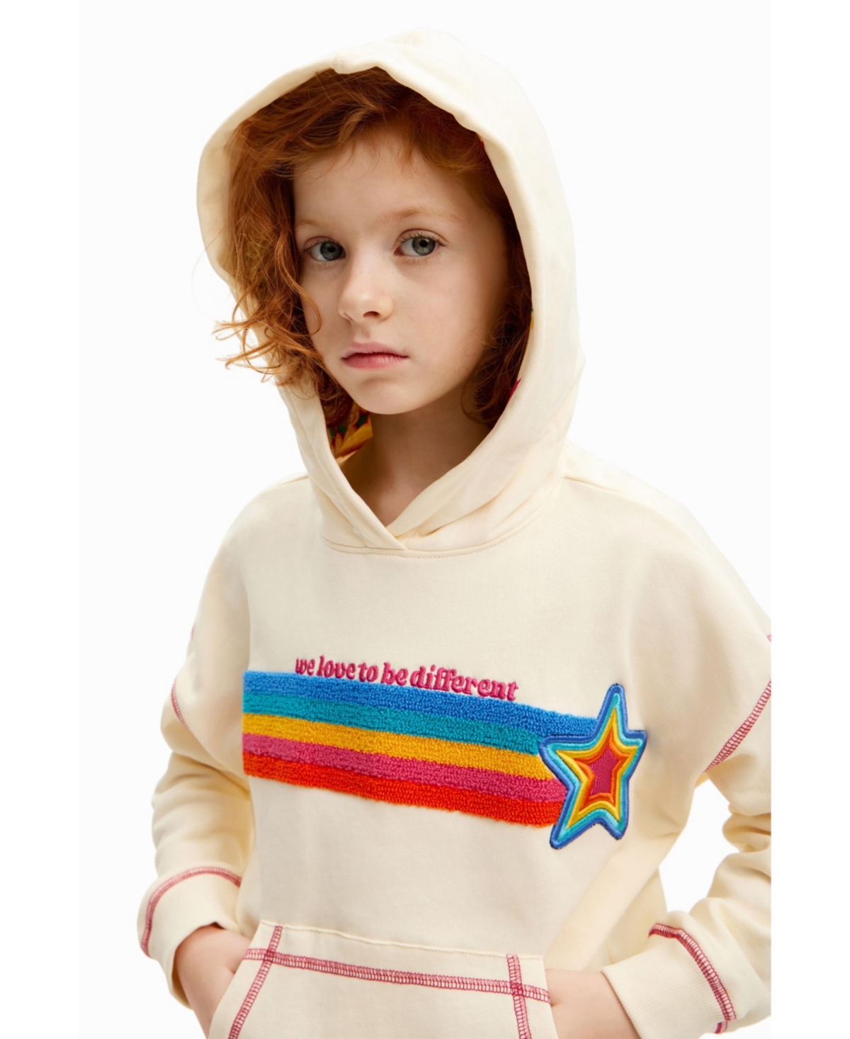 Desigual Girls Girls's Star sweatshirt