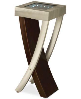 Nova Lighting - Boar Pedestal Aluminum & Wood Floor Lamp
