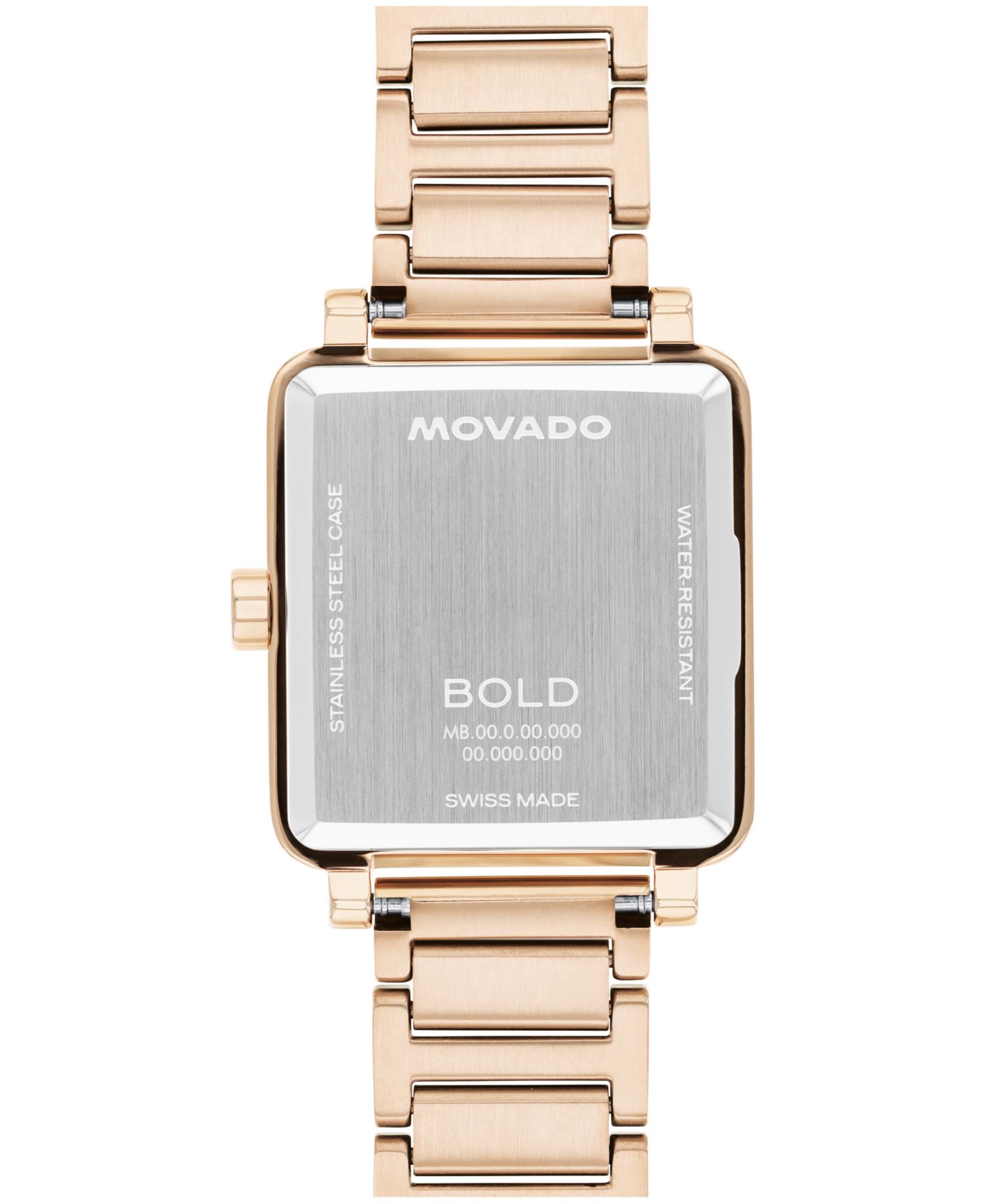 Женские часы Movado Bold Evolution 2.0 Swiss Quartz Ionic Plated Rose Gold Steel Watch 26mm — фото 3