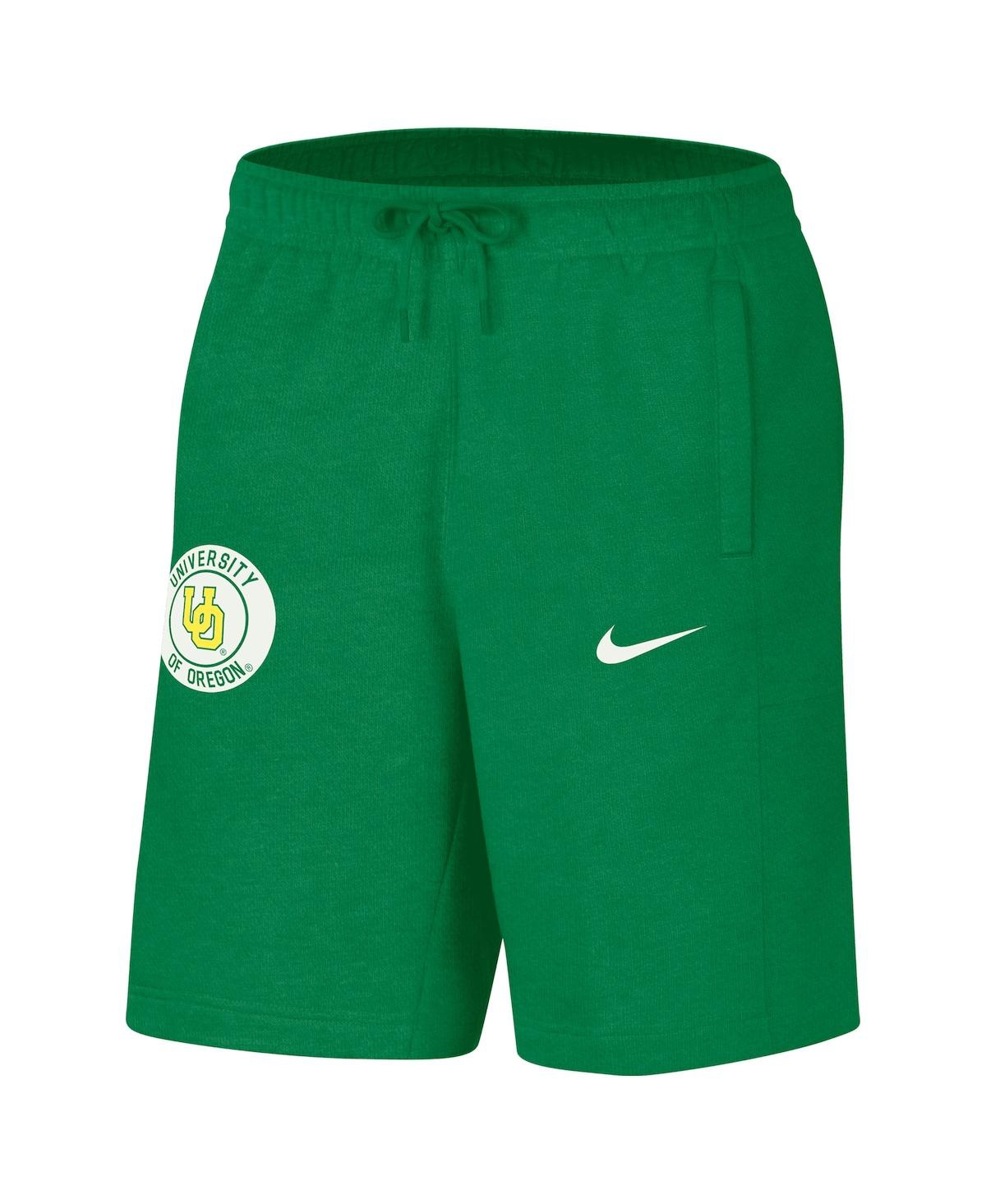 Nike Men'sOregon Ducks Logo Shorts - Green