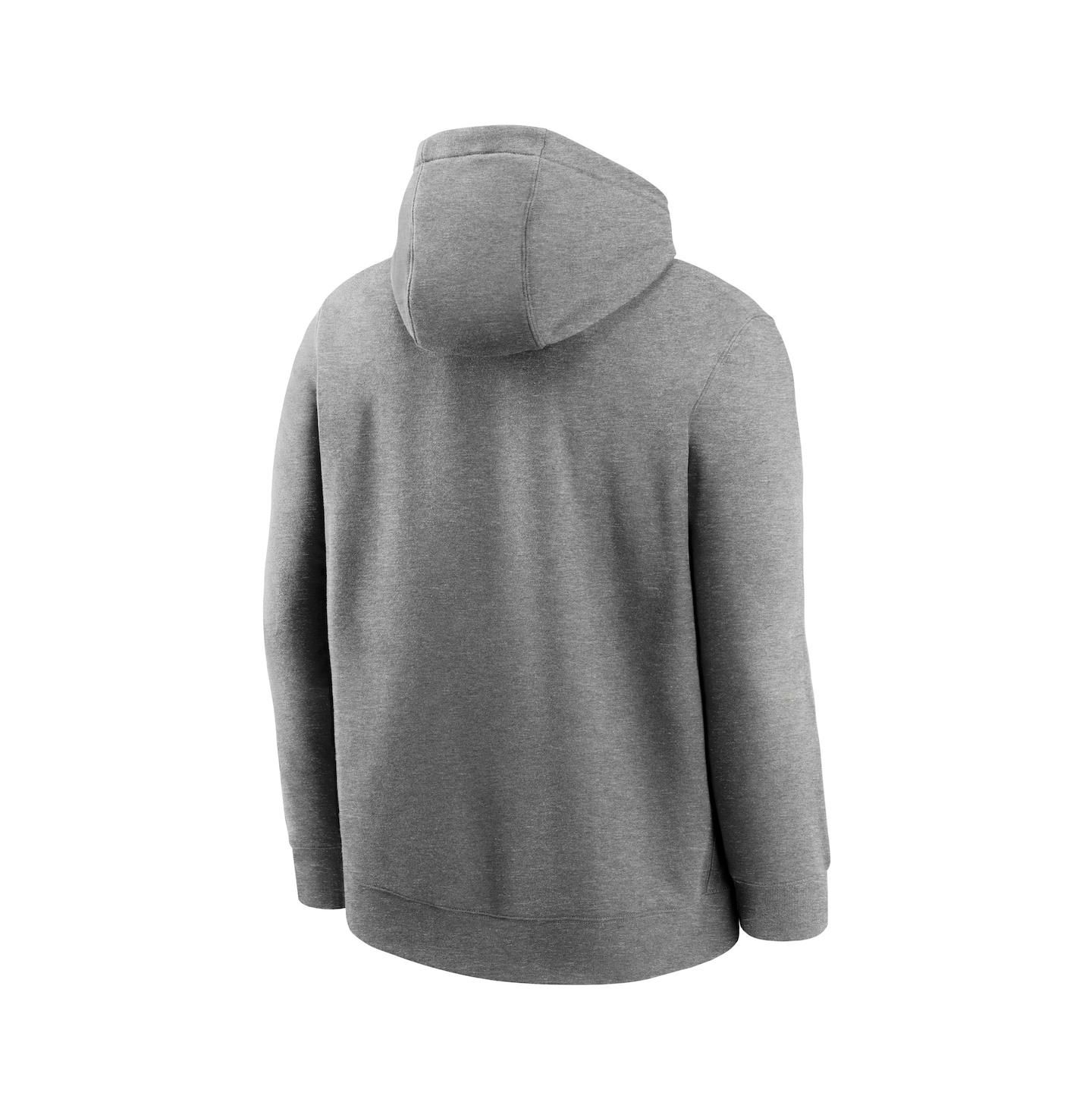 Мужское худи Jordan Heather Gray Ucla Bruins Primetime Evergreen Club Fleece Pullover — фото 2
