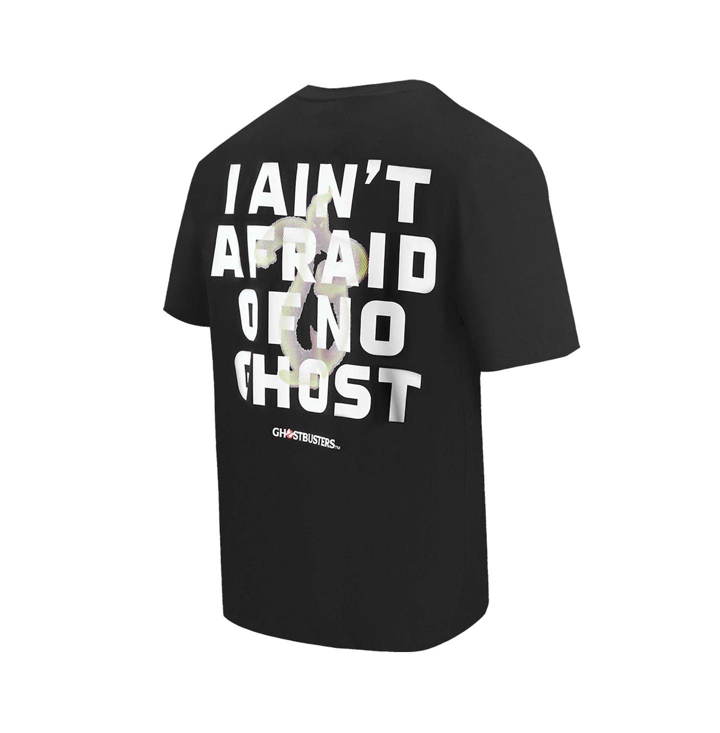 Футболка Freeze Max Black Ghostbusters Afraid of No Ghosts Dropped Shoulder — фото 3