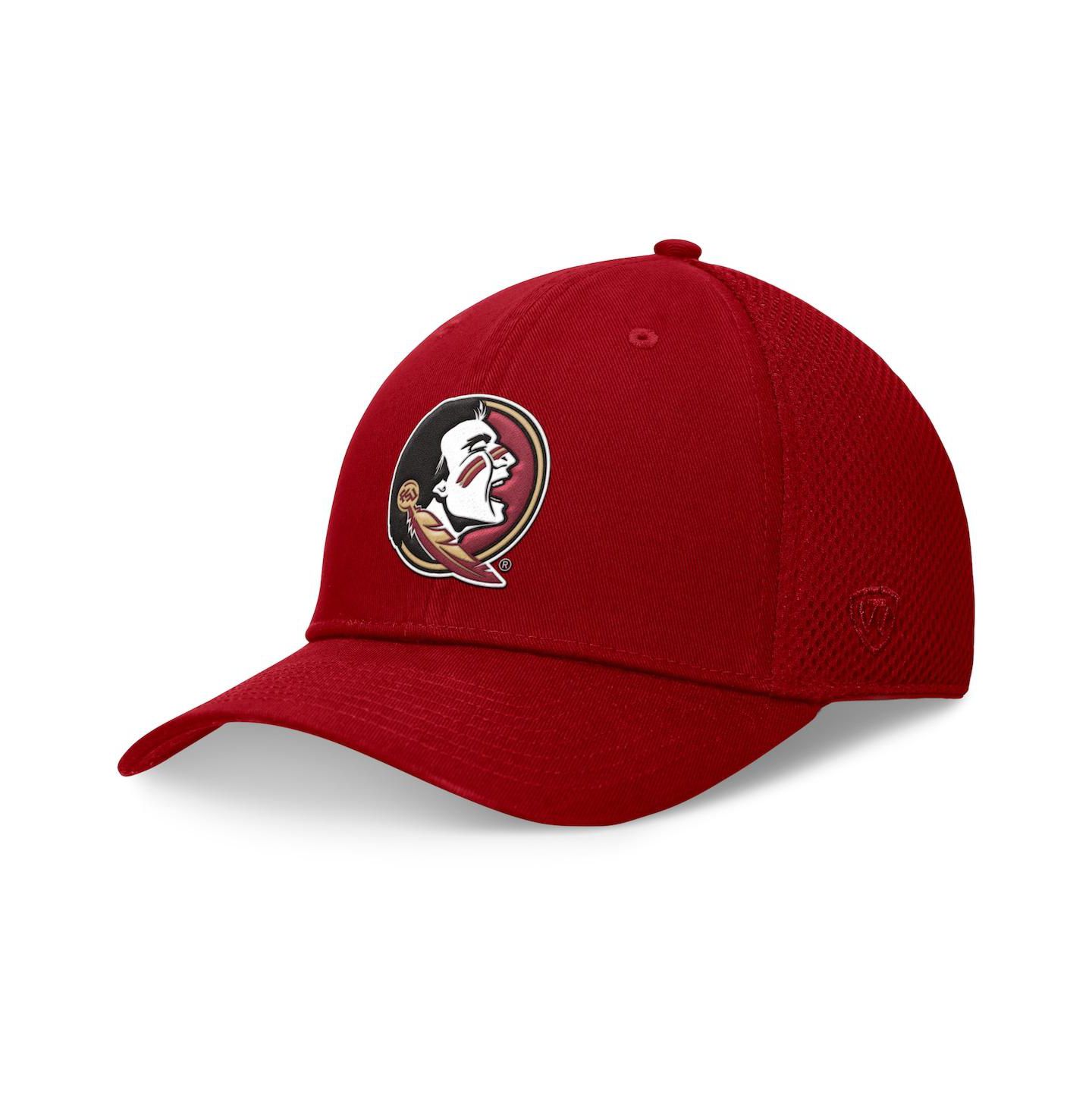 Мужская кепка Top of the World Garnet Florida State Seminoles Spacer Flex Hat — фото 1