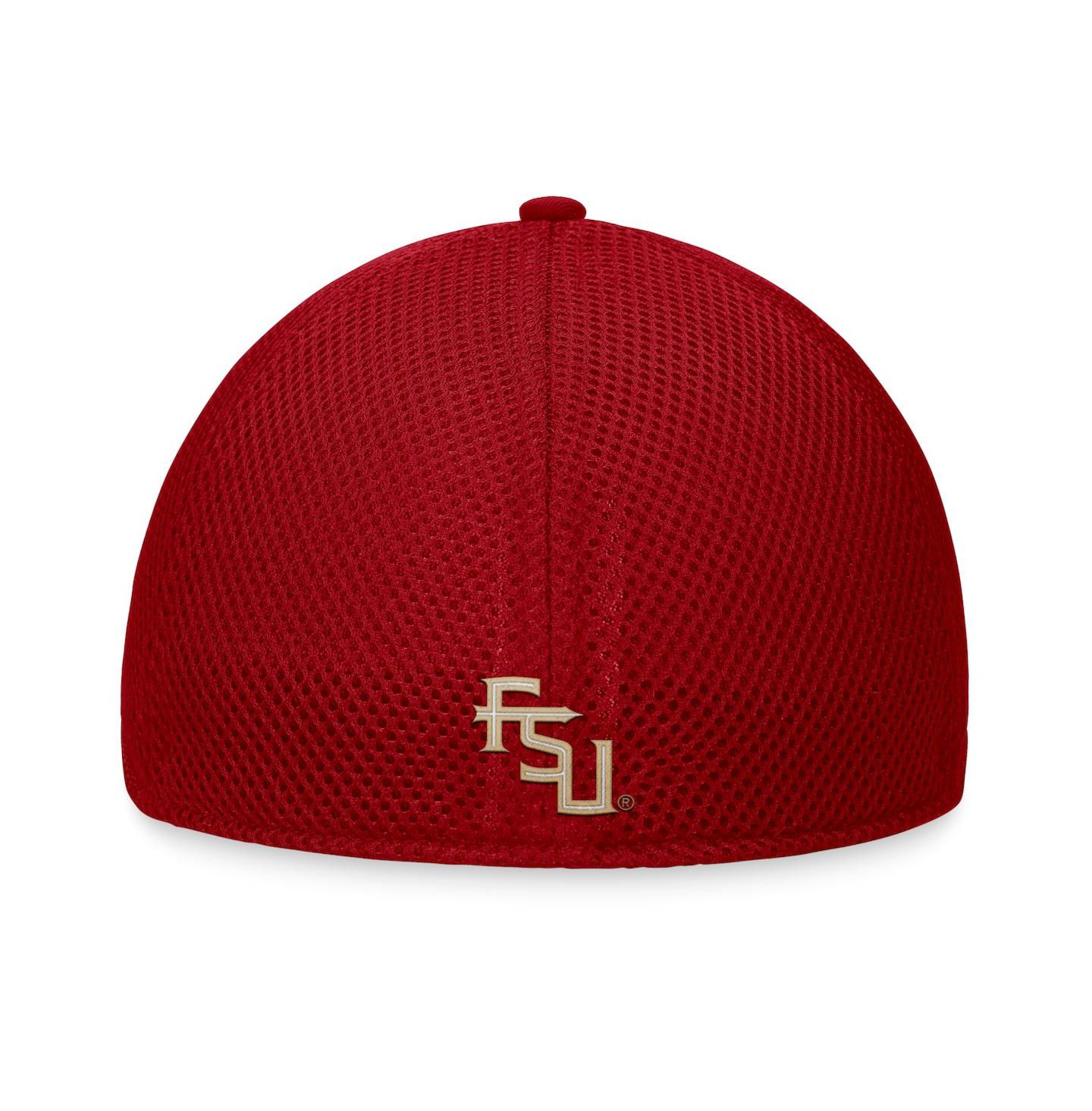 Мужская кепка Top of the World Garnet Florida State Seminoles Spacer Flex Hat — фото 4