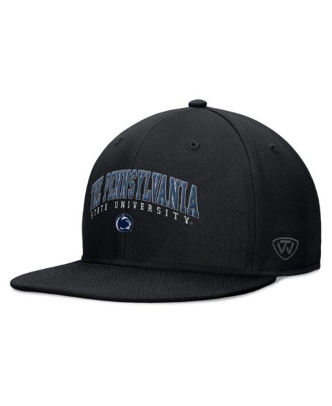 Мужская кепка Top of the World Black Penn State Nittany Lions Bullpen Snapback Hat