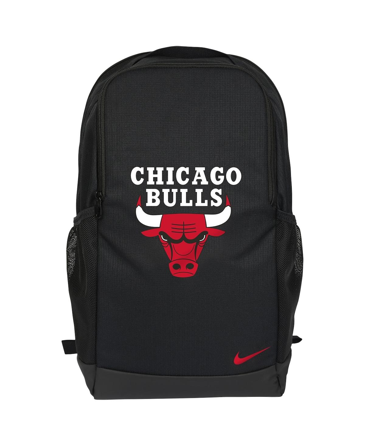 Black Chicago Bulls Brasilia Backpack - Black