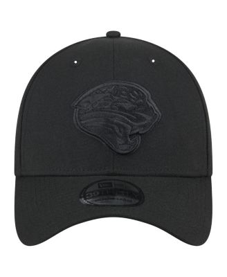 Men's Black Jacksonville Jaguars Throwback 39THIRTY Flex Hat