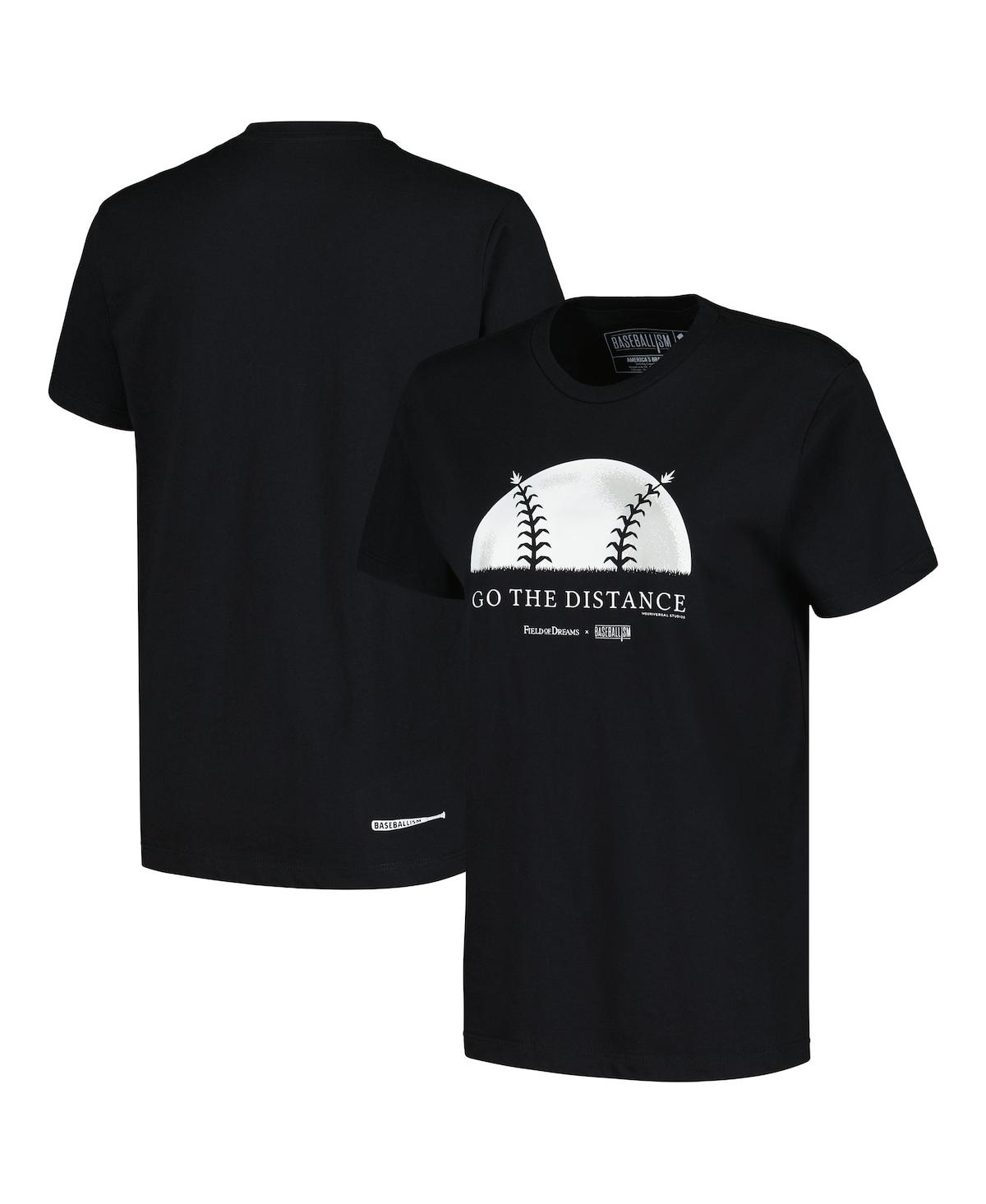 Women's Black Field of Dreams Go The Distance T-Shirt - Black