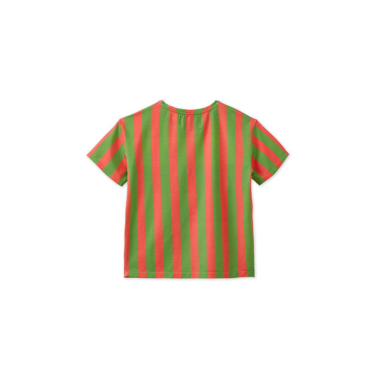 Vild House of Little Baby Striped Tencel Shirt -green