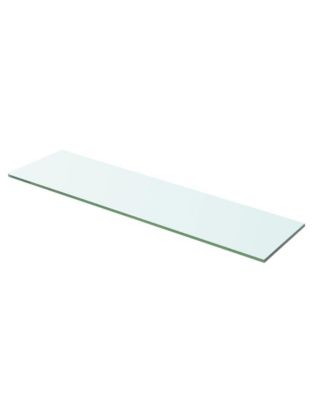 Shelf Panel Glass Clear 23.6"x4.7"