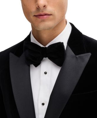 Men's Pre-Tied Velvet Bow Tie