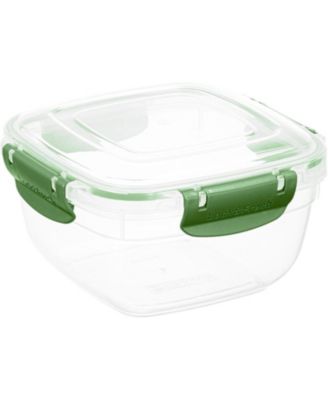 Airtight Food Storage Container with Leakproof Lid, 30 Oz, Orange