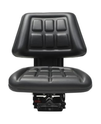 Tractor Seat with Suspension Black