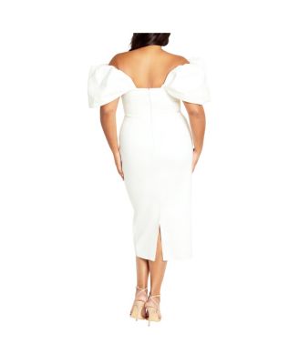 Women's Elyse Off Shoulder Midi Dress