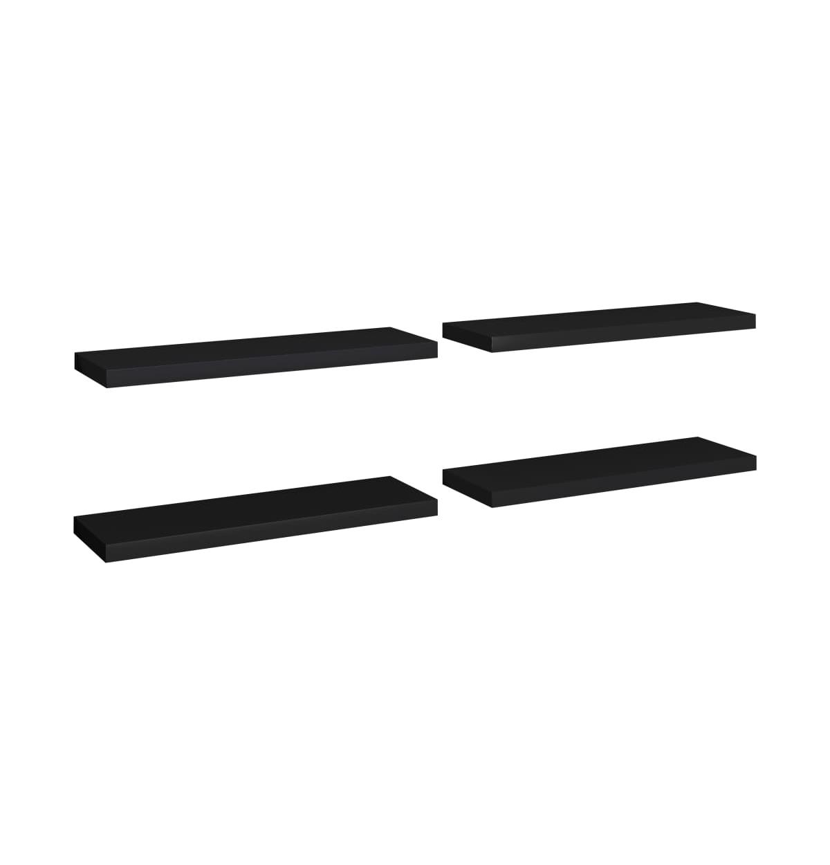 vidaXL Floating Wall Shelves 4 pcs31.5