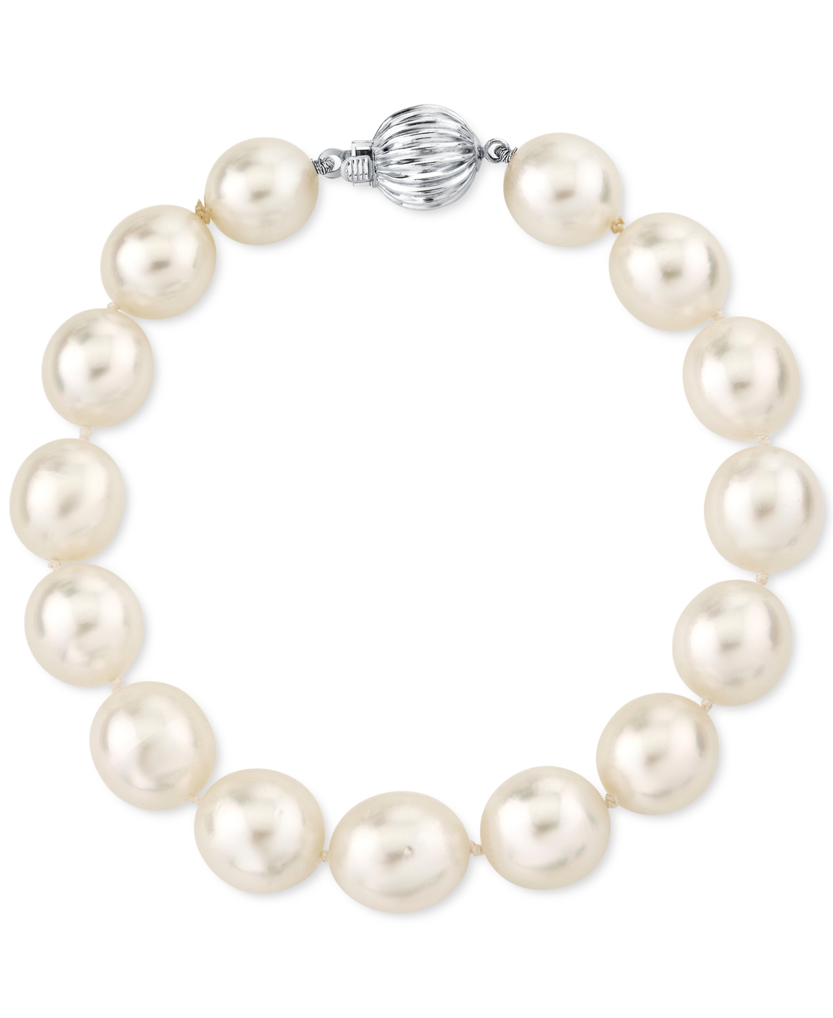Macy's Cultured White South Sea Pearl (10 In White Gold
