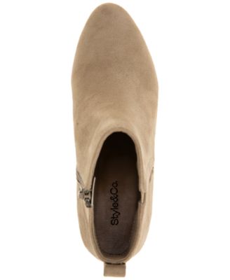Style & Co Women's Joviee Wedge Booties, Created for Macy's