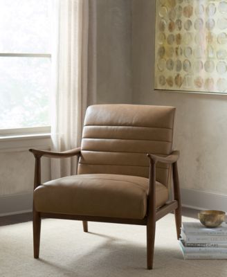 Fabric and Leather Accent Chairs Collection, Created for Macy's