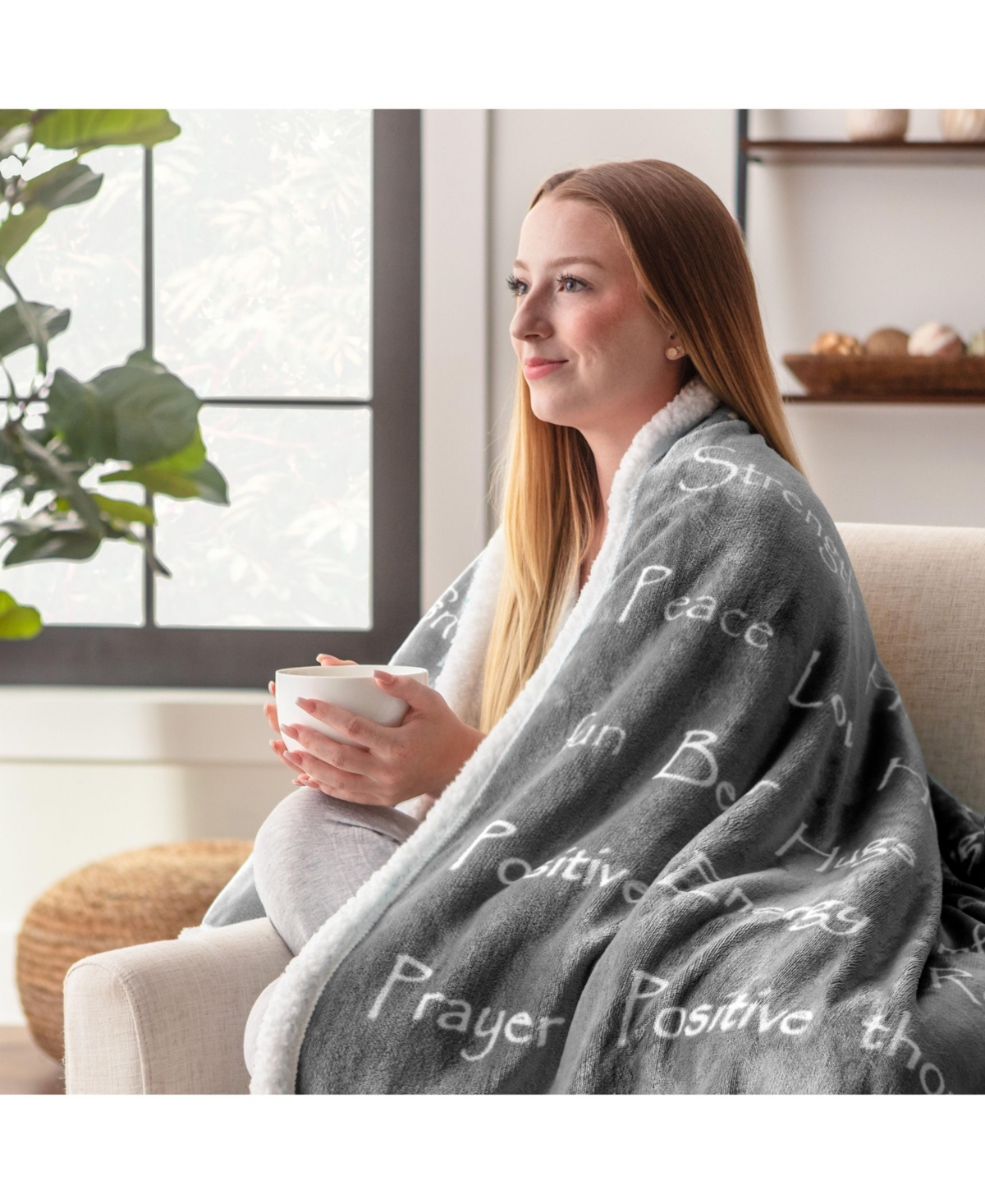 Chanasya Premium Healing Hugs Gift Blanket - for Hope Support Comfort Encouragement Sympathy - Breast Cancer Chemo Surgery Get Well Caring Gift bed Bl