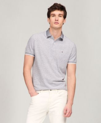 Tommy Hilfiger - Men's Regular-Fit Tipped Polo Shirt