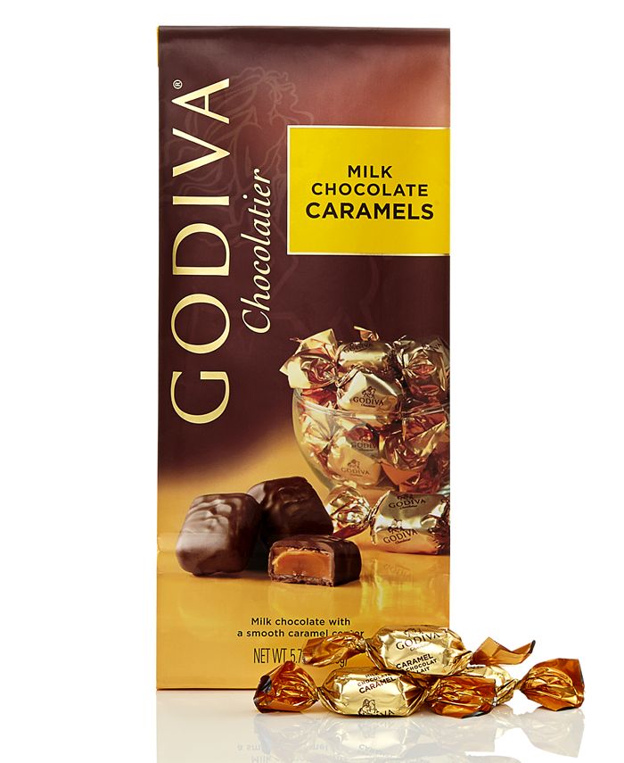 Godiva Individually Wrapped Milk Chocolate Caramel Truffles Macy's
