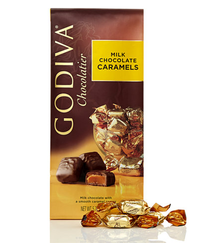 Godiva Individually Wrapped Milk Chocolate Caramel Truffles