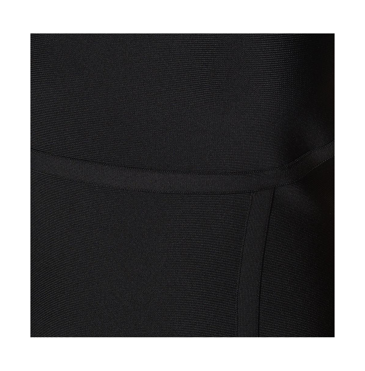 Bebe Women's Mesh Overlay Bandage Dress