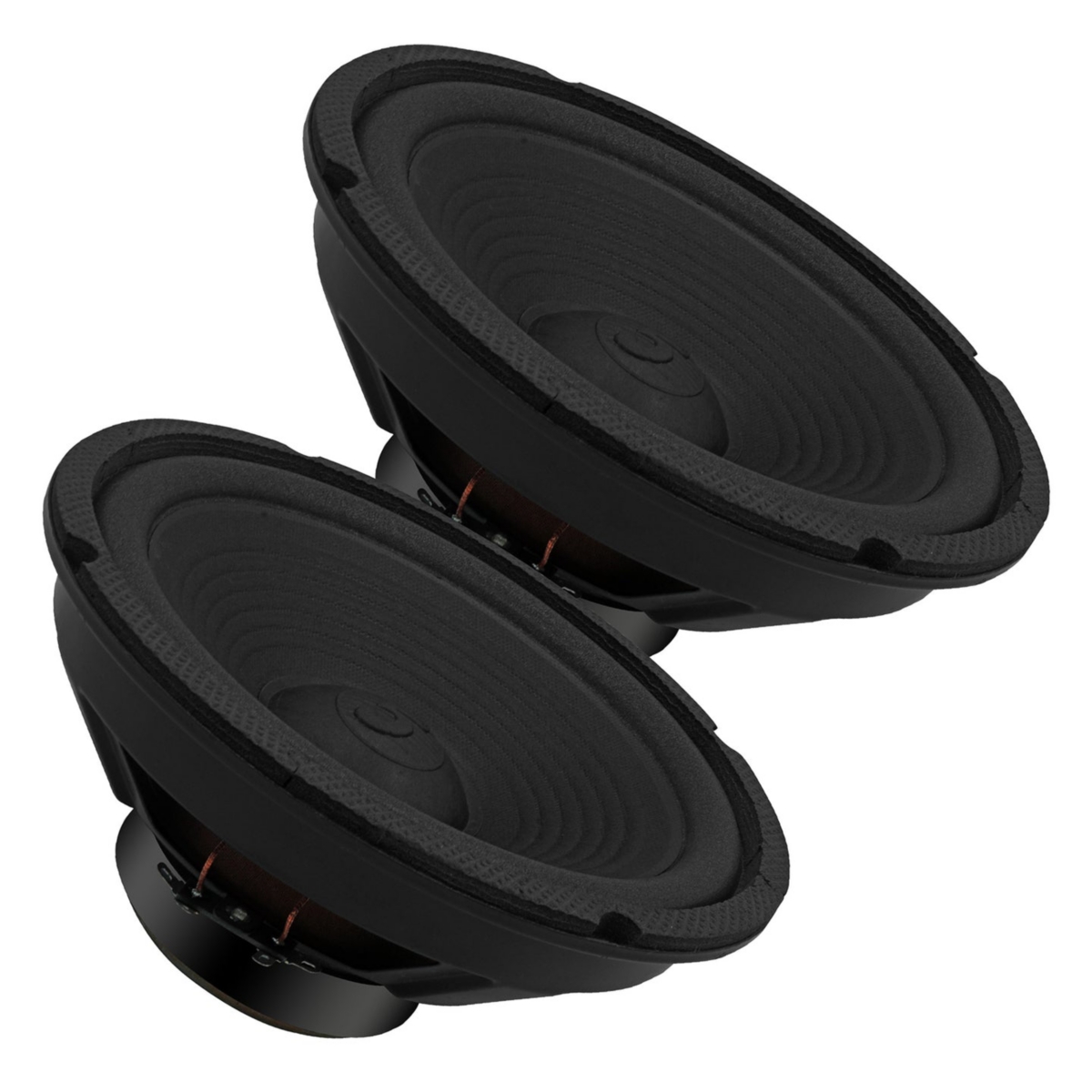 5 Core 8 Inch Subwoofer Pair • 500W Pmpo 4 Ohm Car Bass Sub Woofer • Replacement Speaker w Voice Coil • Bocinas para Carro